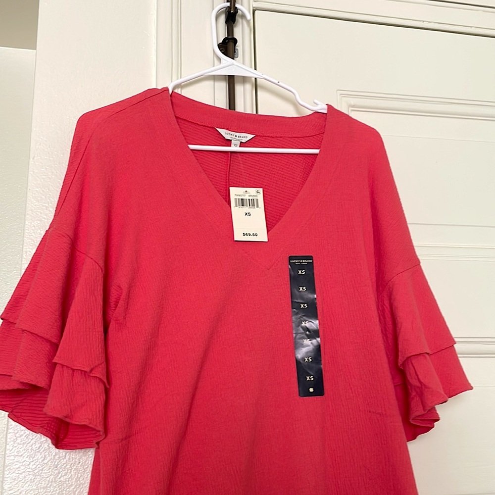 Lucky Brand Summer Dress - Pink XS - Brand New with tag still on.